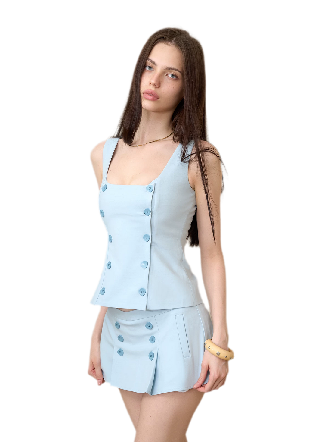 Double Breasted Suit Dress