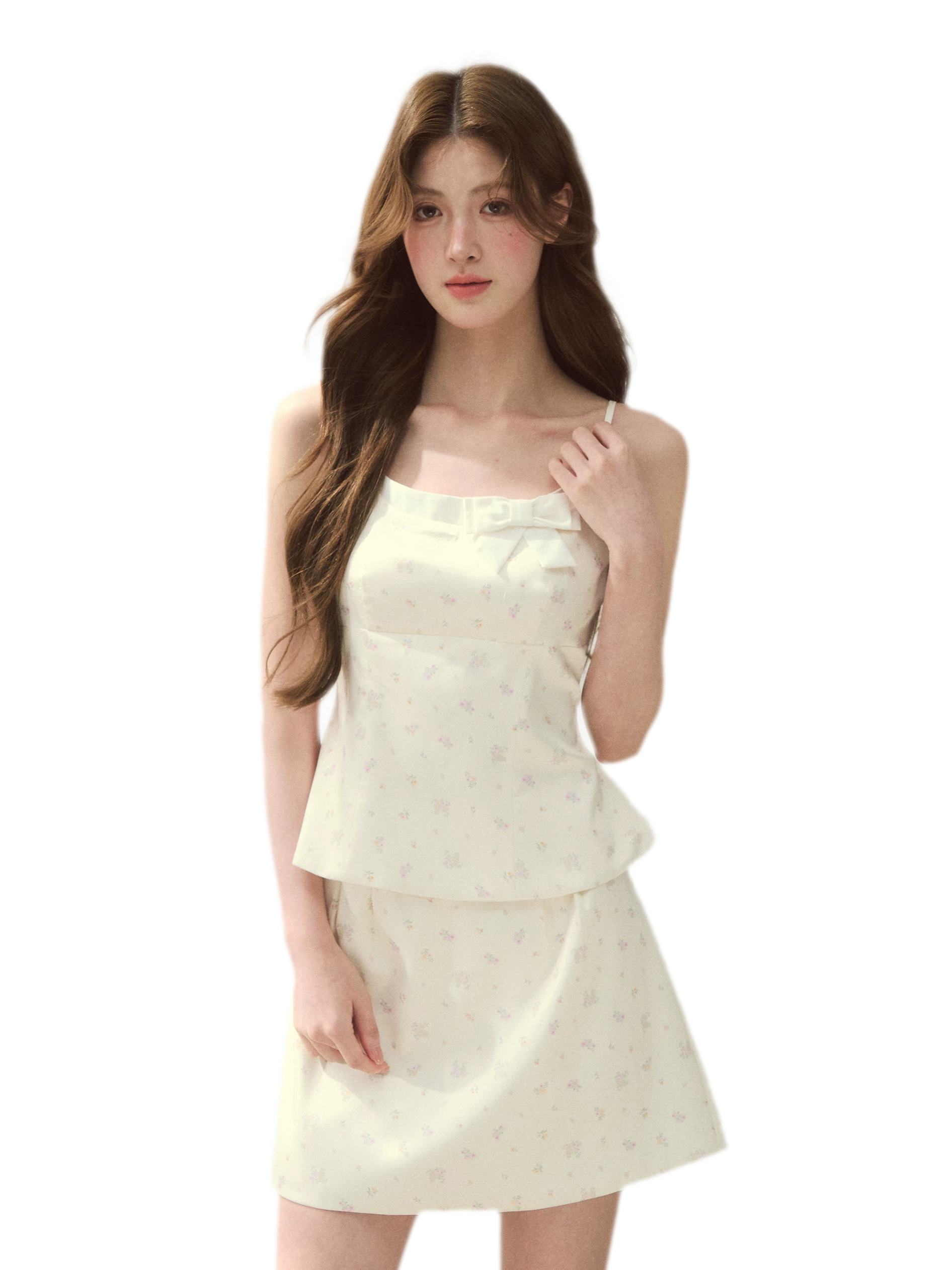 Floral Satin Set