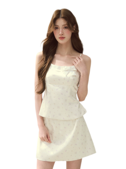 Floral Satin Set