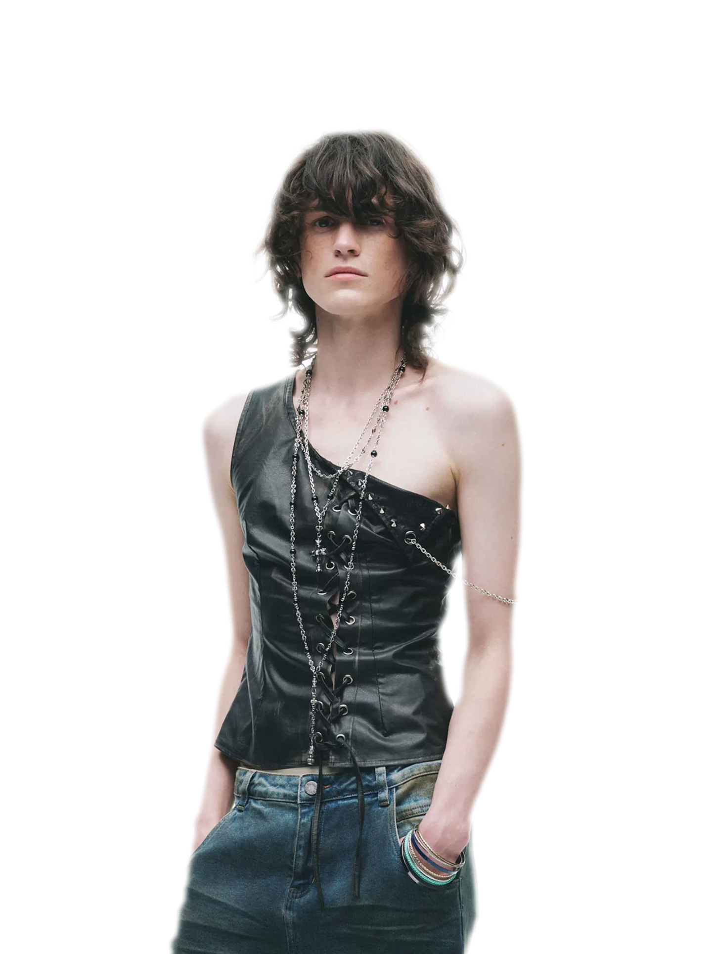 Grunge Lace Cami Top