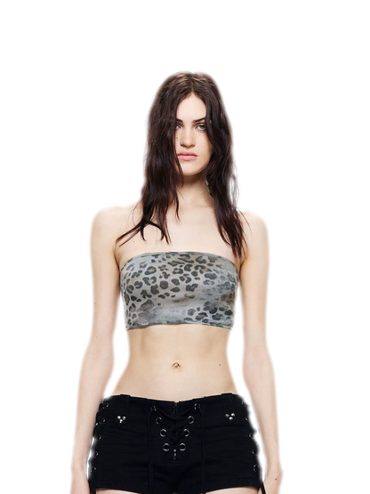 Punk Bandeau Crop Top