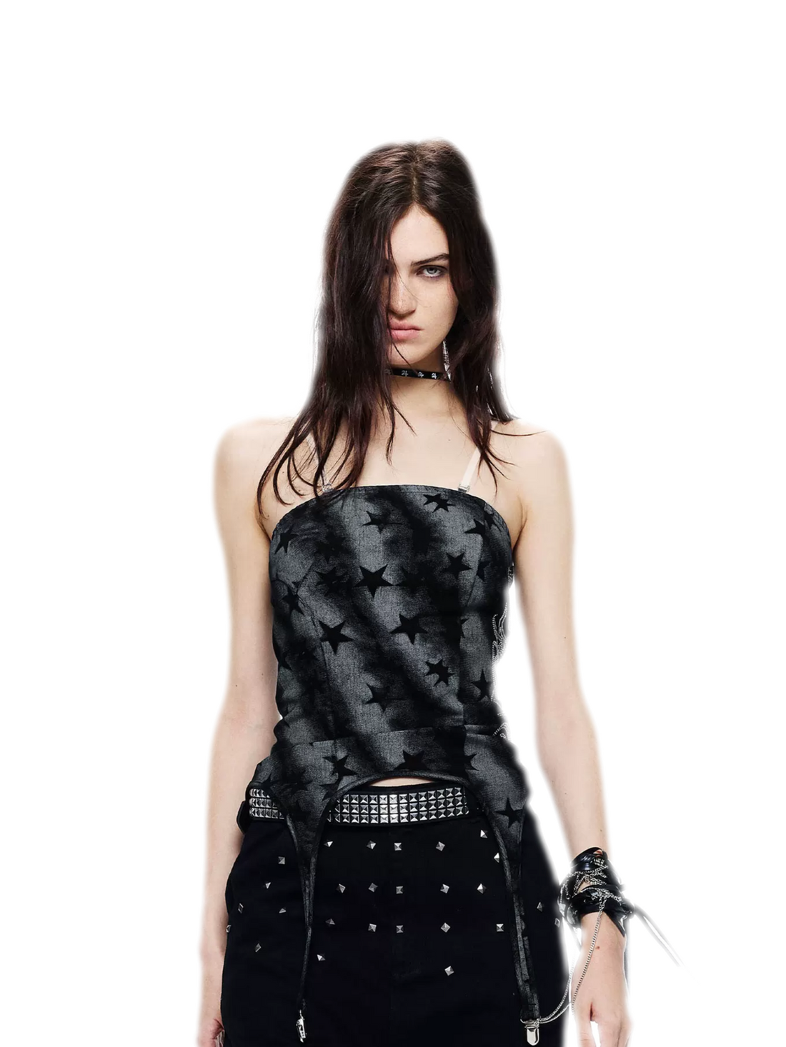 Rhinestone Halter Camisole