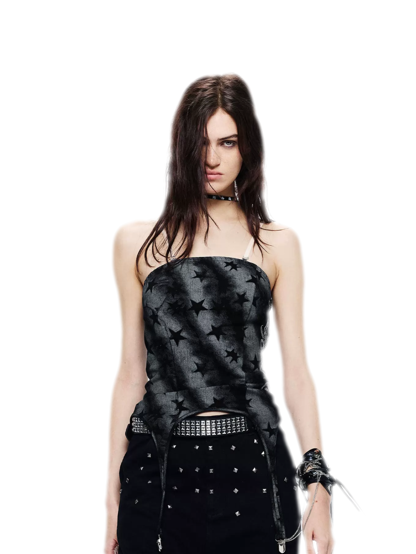 Rhinestone Halter Camisole