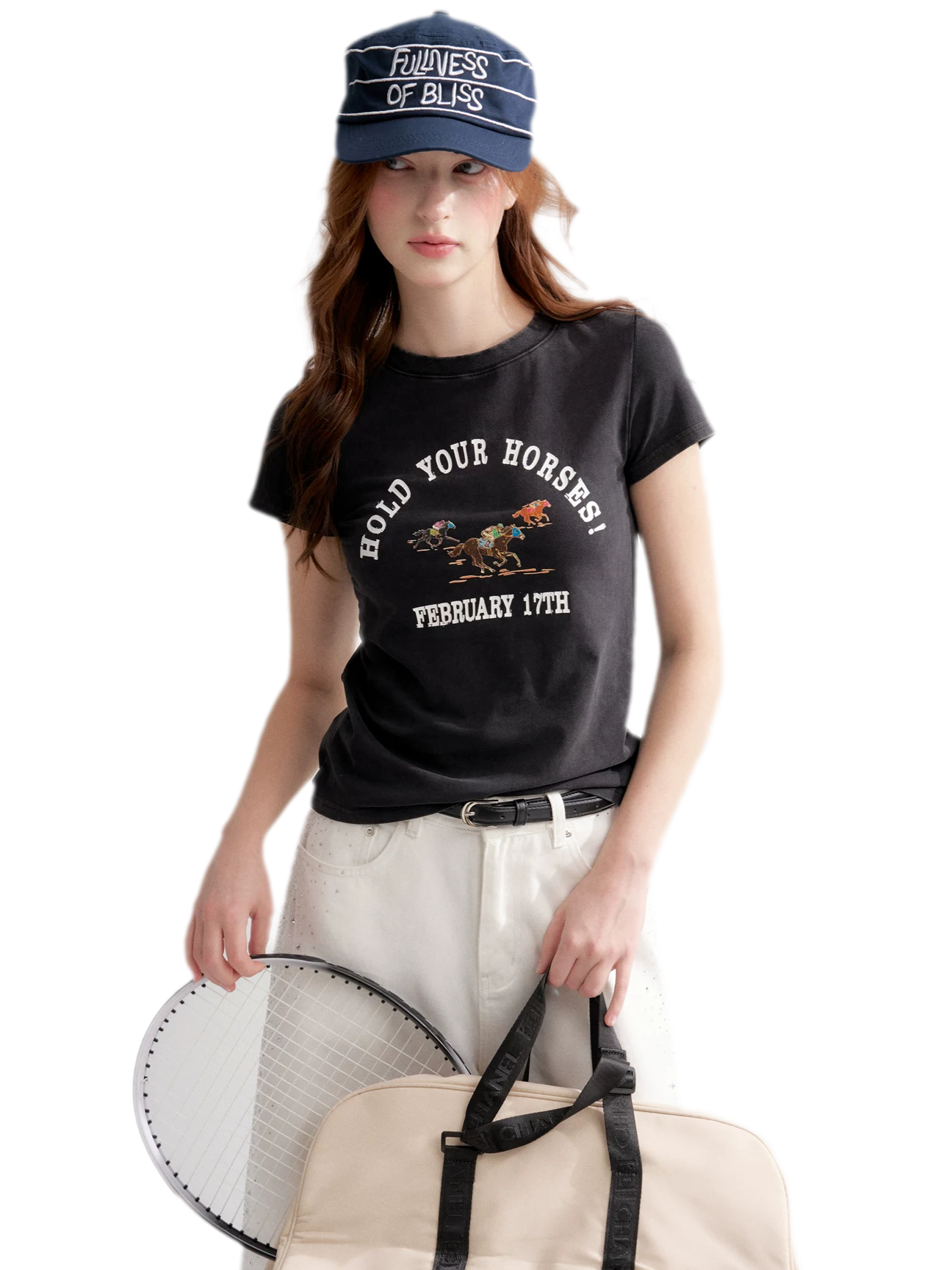 Vintage Horse Print Tee