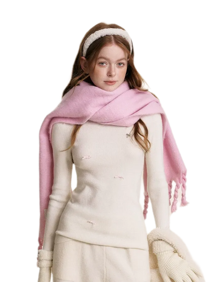 Winter Plush Long Scarf