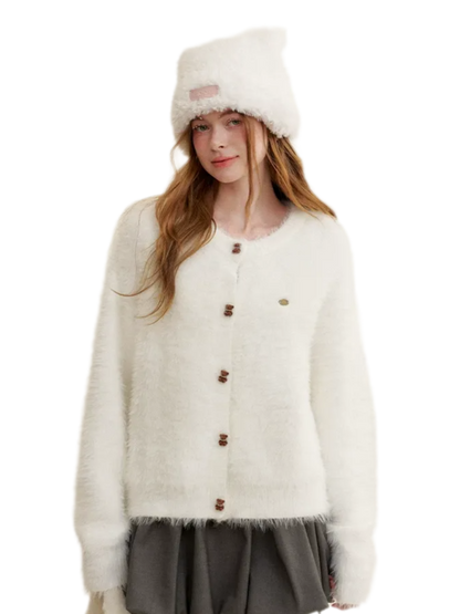 Snow Bear Knit Cardigan