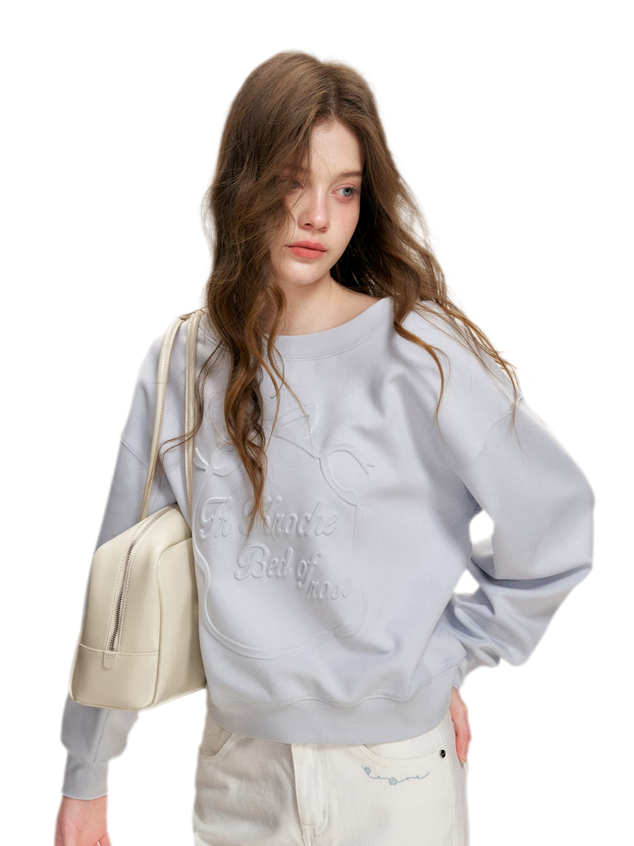 Modal Embossed Sweatshirt