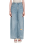 13DE MARZO Bear Appliqué Wide Jeans – Jeans