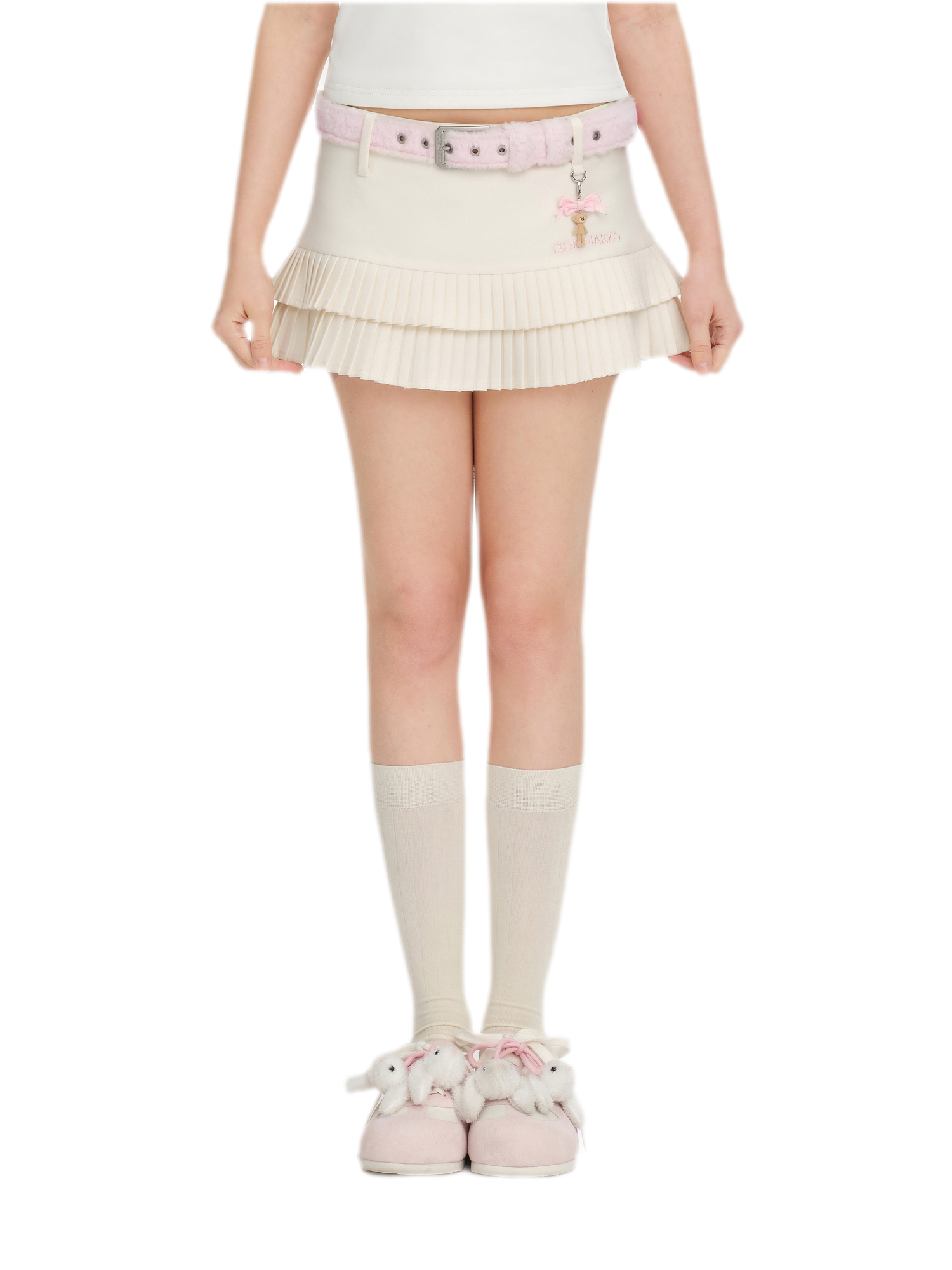 Floral Pleated Skort