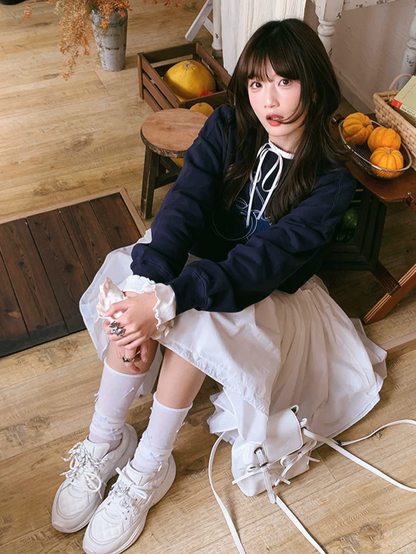Quilted Platform Sneakers