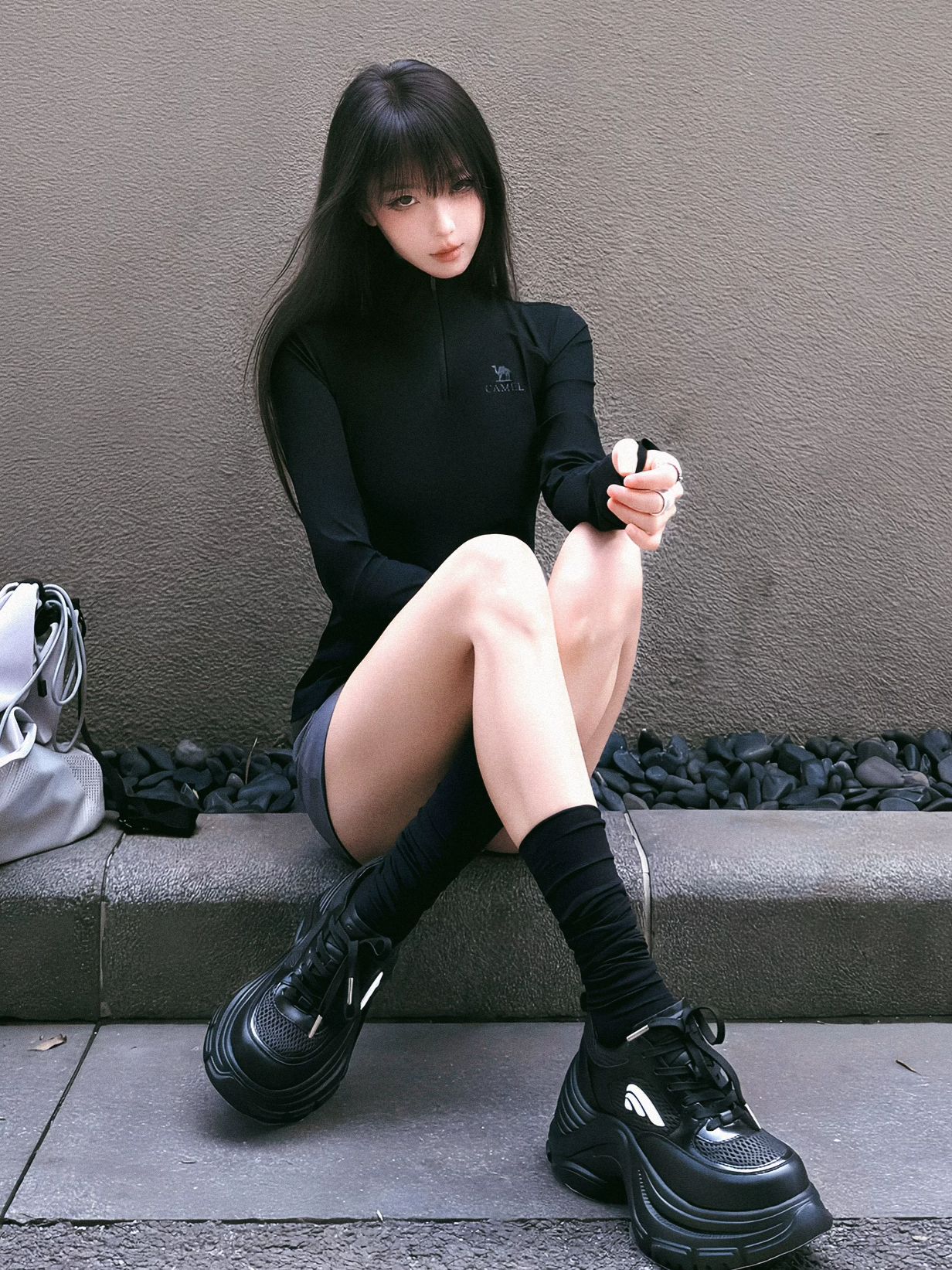 Retro Platform Sneakers