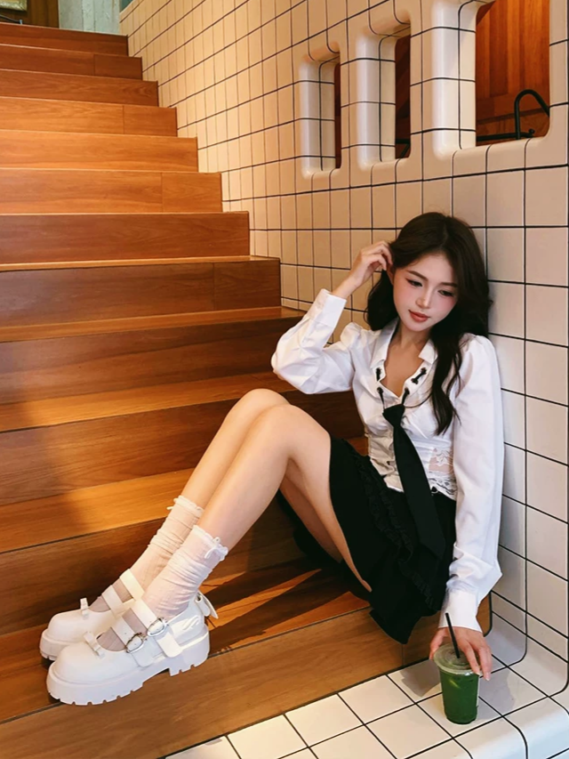 Mary Jane Platform Shoes