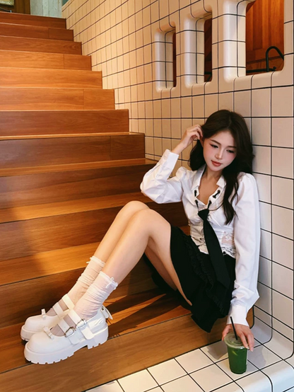 Mary Jane Platform Shoes