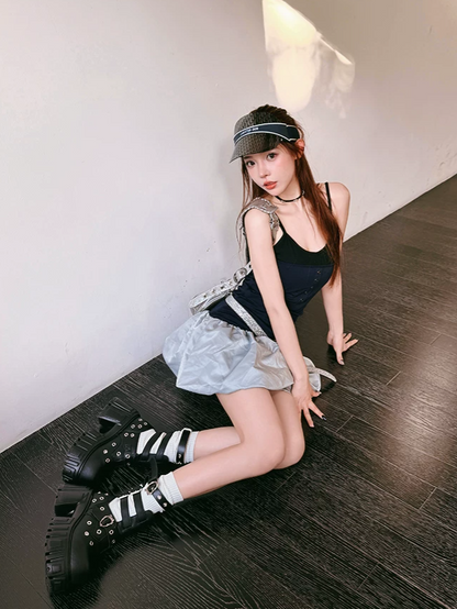 Punk Platform Roman Boots
