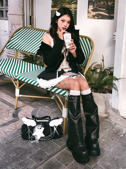 Platform Ankle Boots