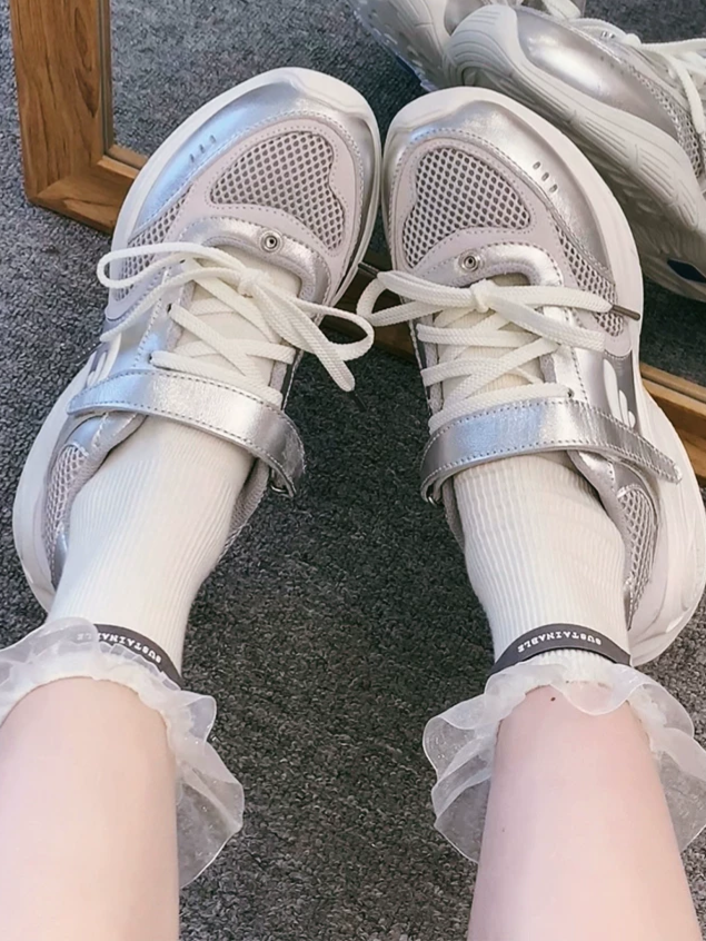 Ballet Mesh Mary Janes