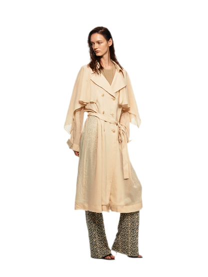 Linen Tencel Sun Trench