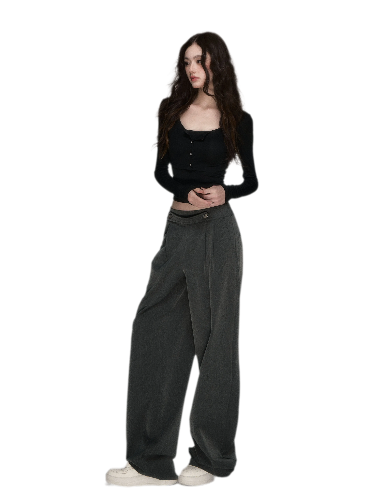 Napoleon Wide-Leg Suit Trousers