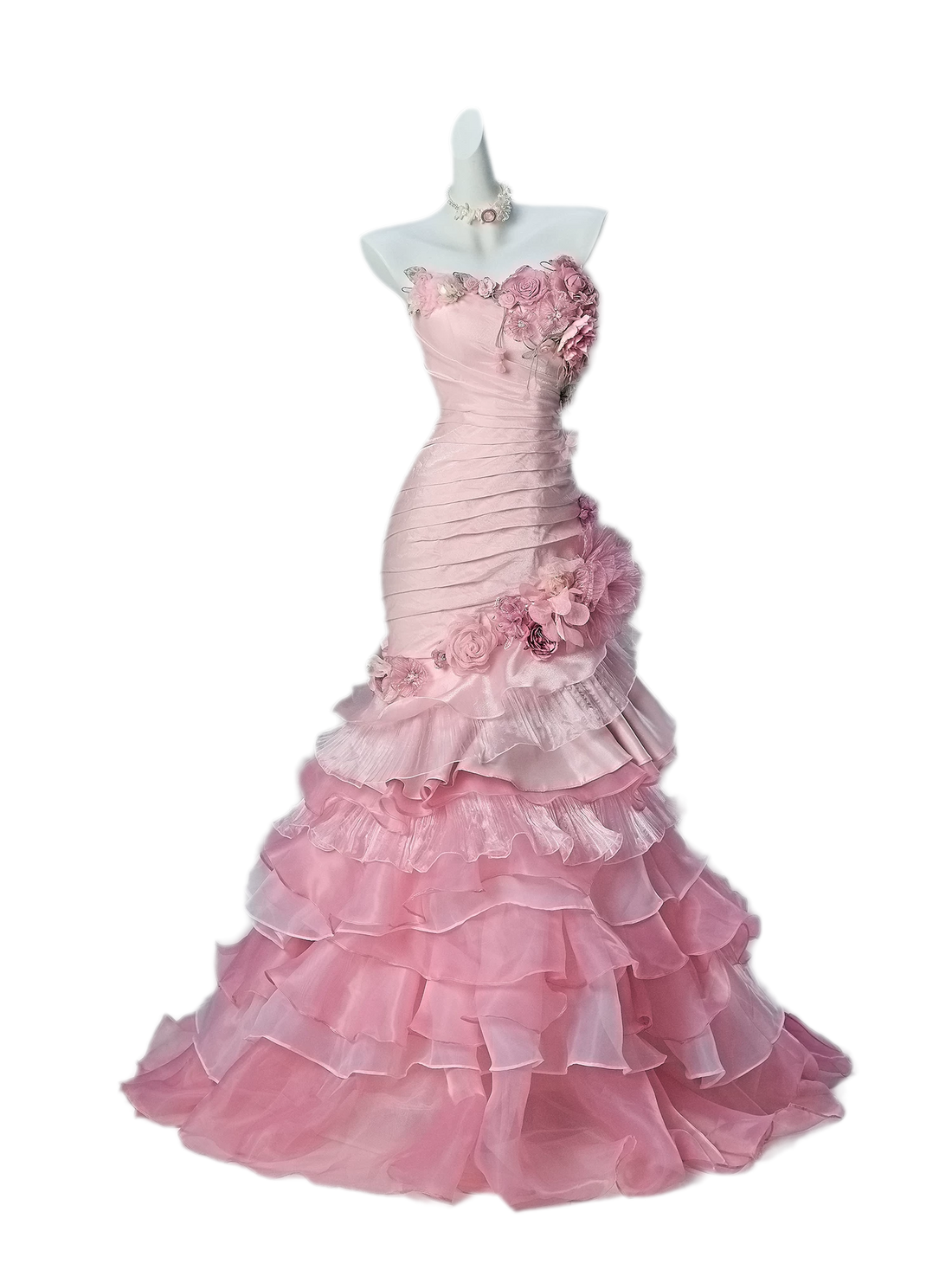 Flooded Rose Princess Gown