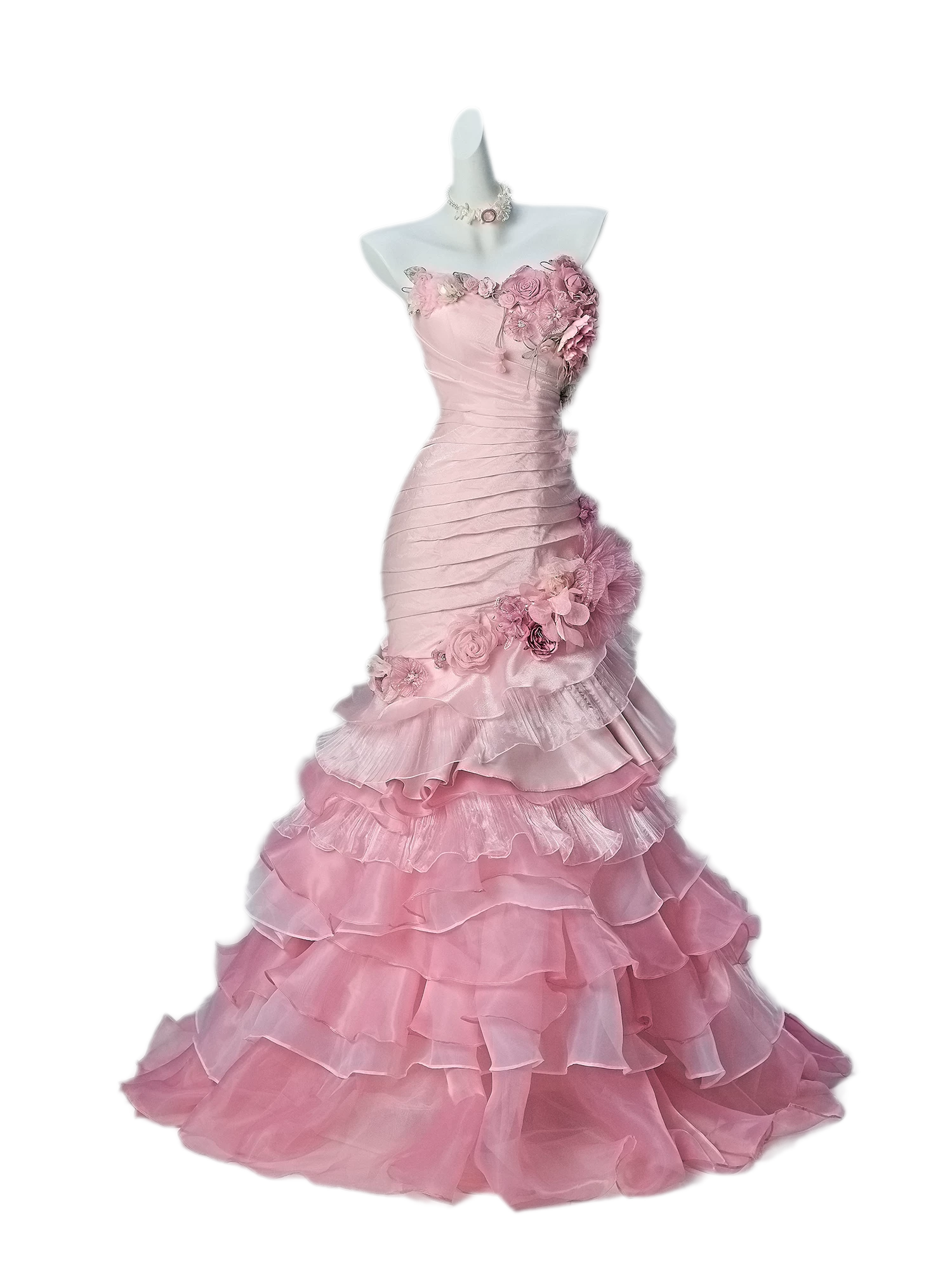 Flooded Rose Princess Gown