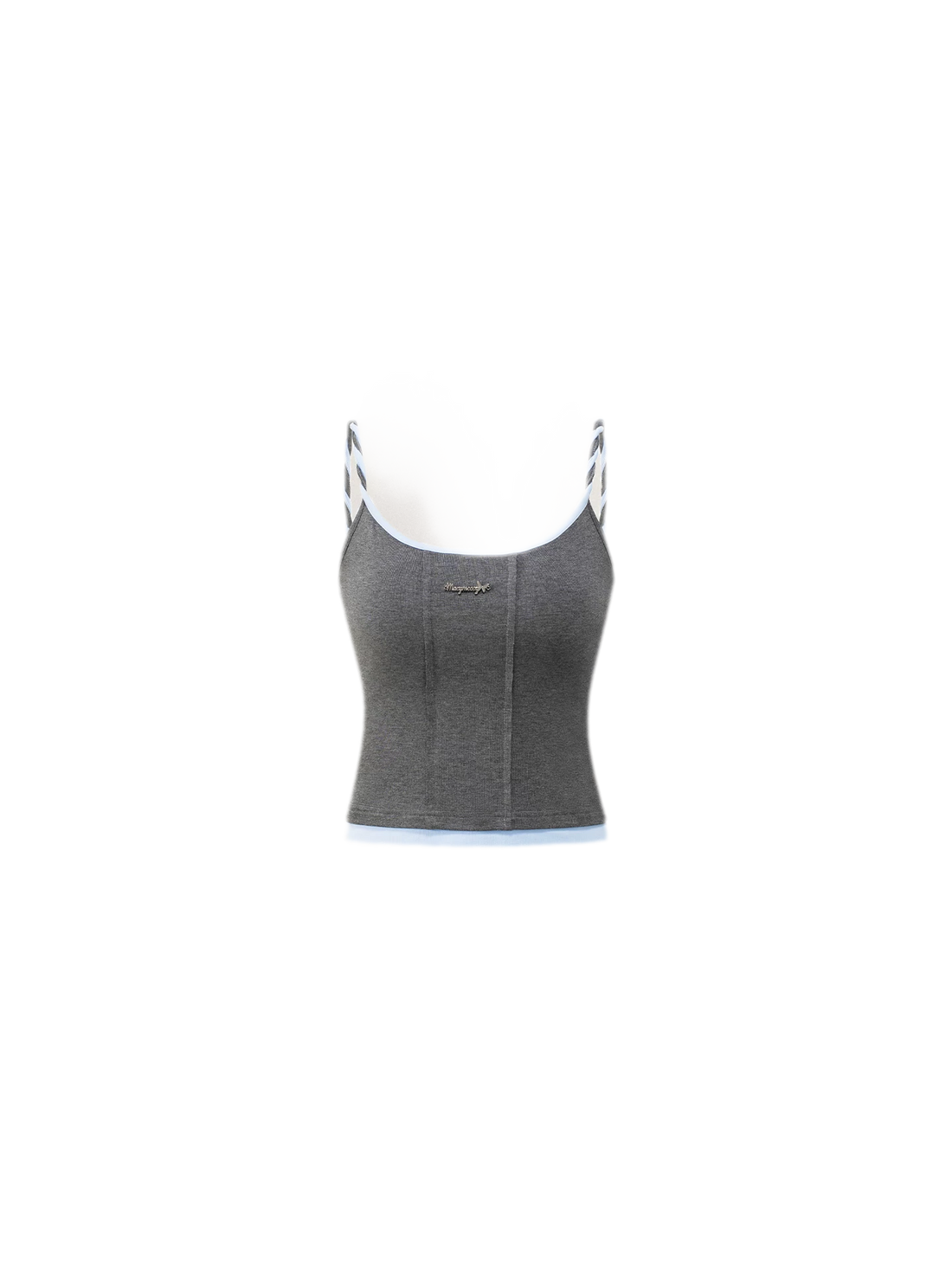 MACYMCCOY Colorblock Cable Knit Camisole – view 2