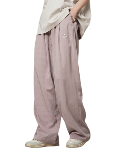 Relaxed Straight-Leg Trousers