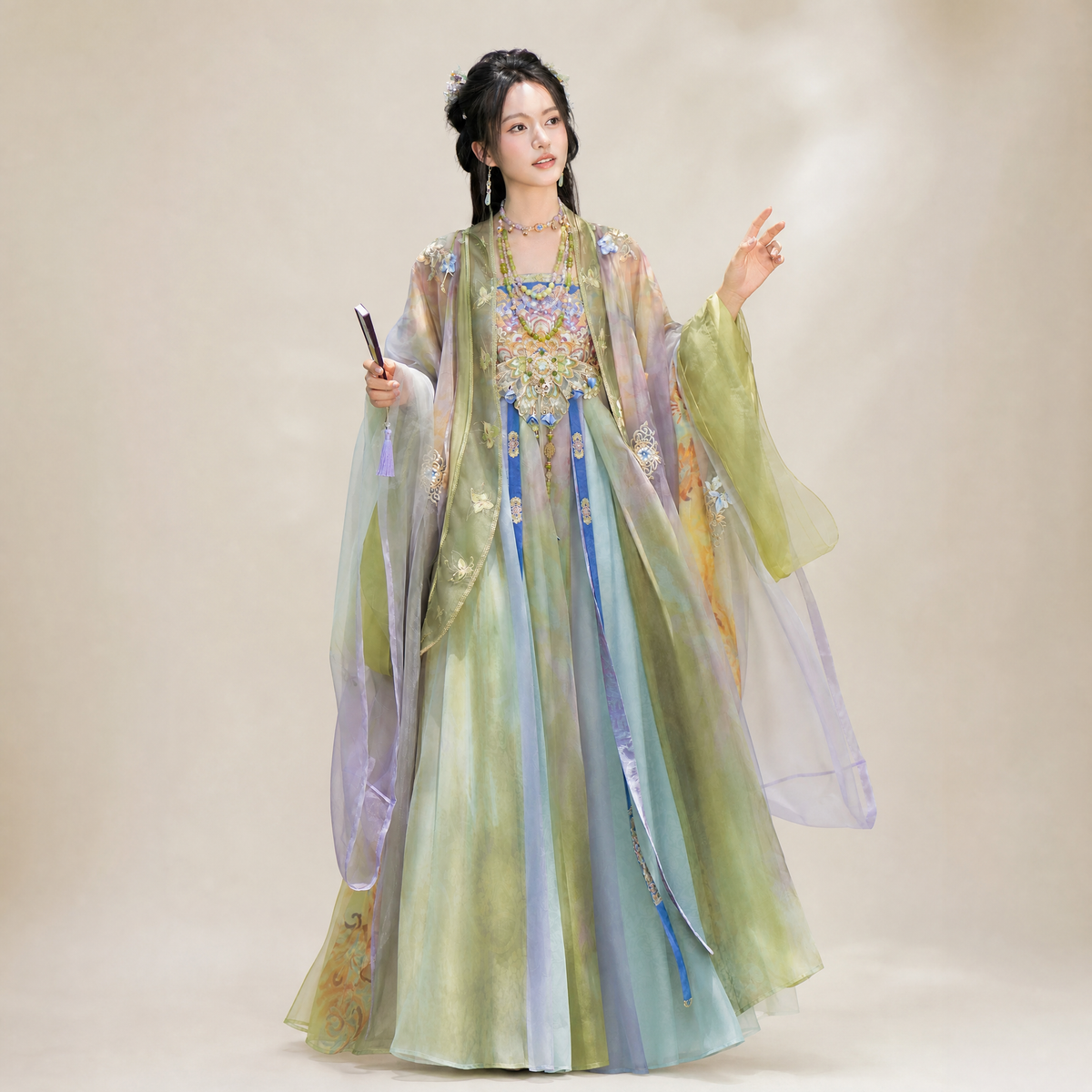 百花宝相 Embroidered Set