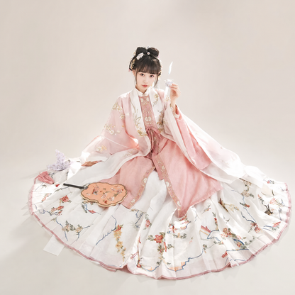 Moonlit Blossom Mamian Skirt Set
