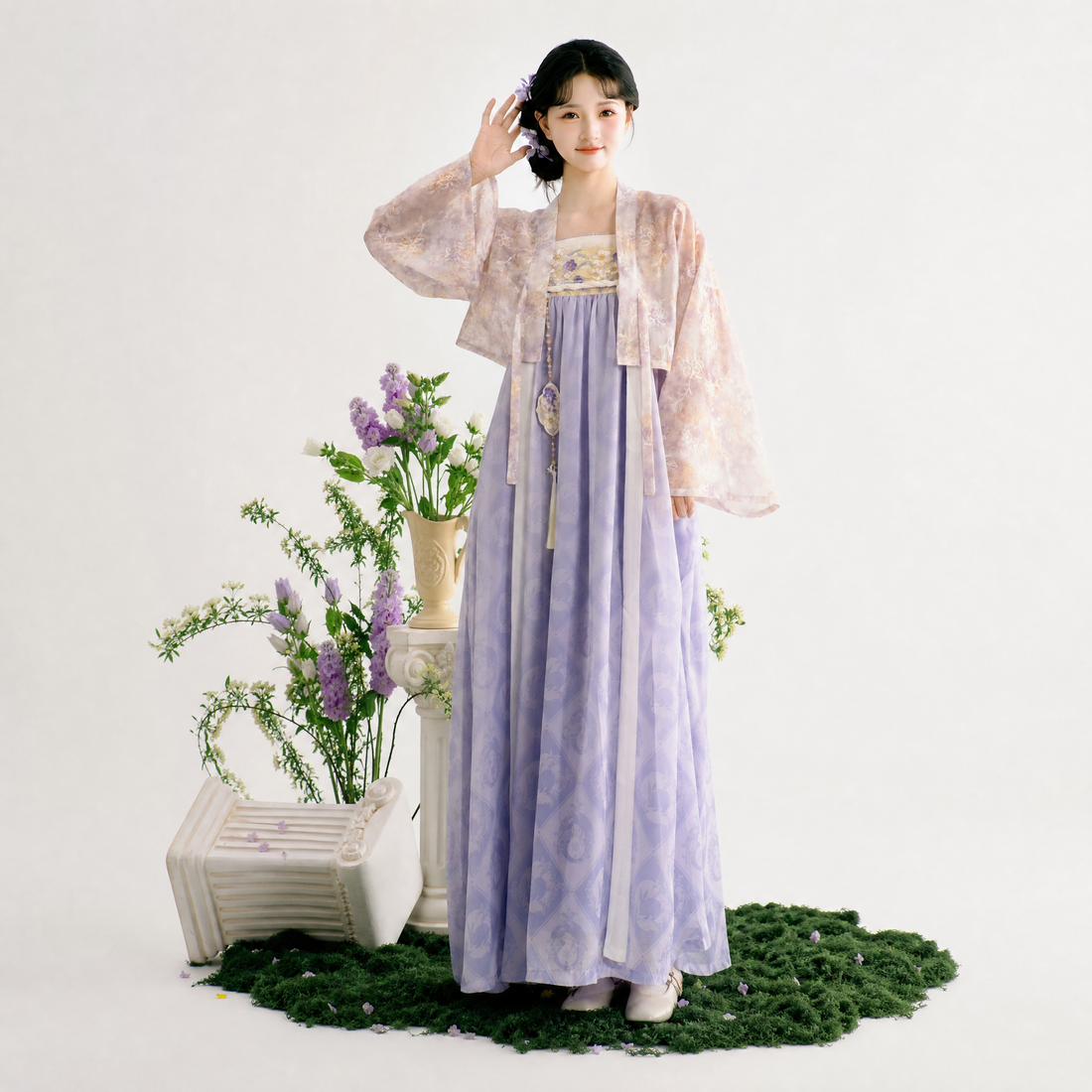 雨梦熏衣 Wisteria Moon Set
