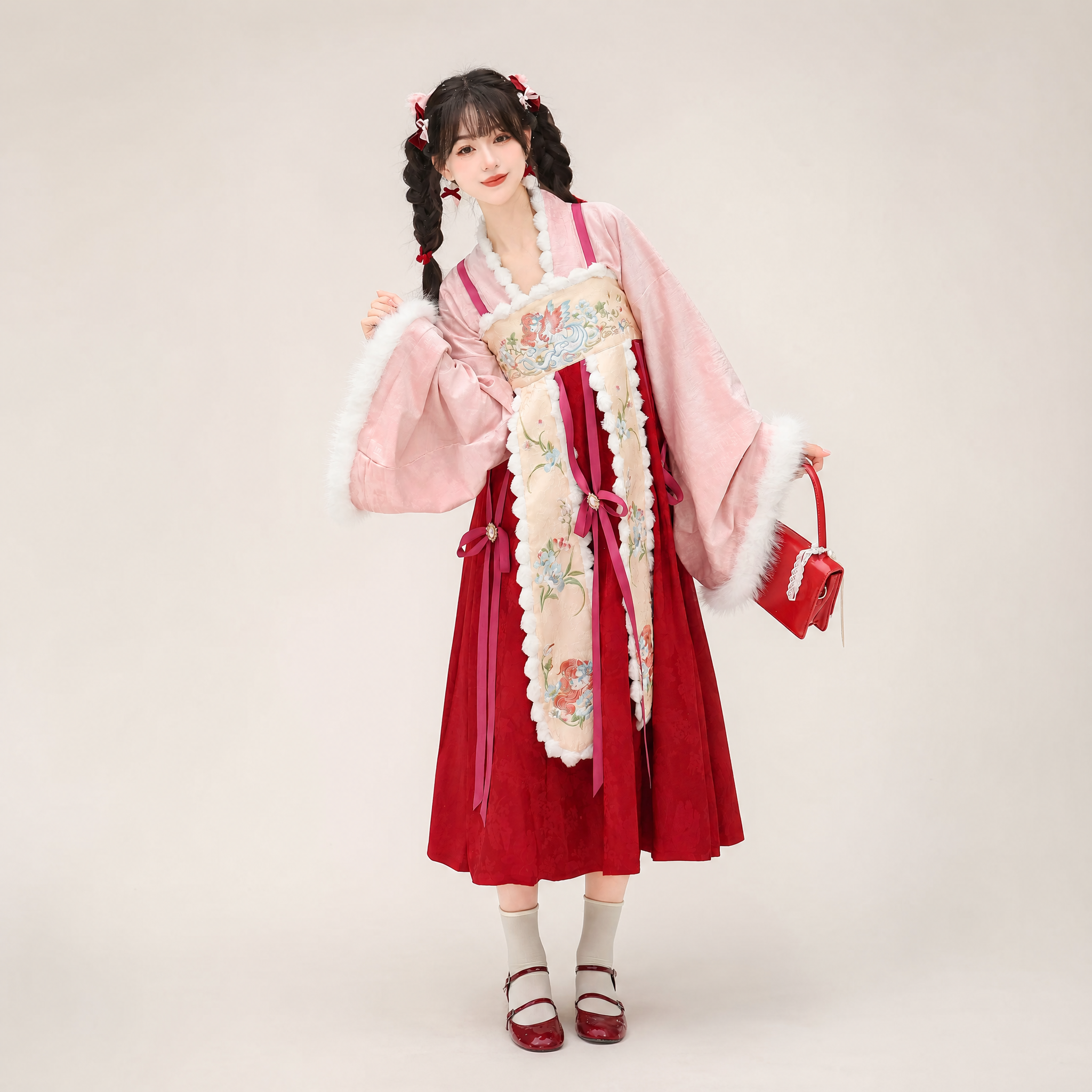 Conjunction Color 素羽华裳 Carousel Glow Hanfu Set – CHINASQUAD