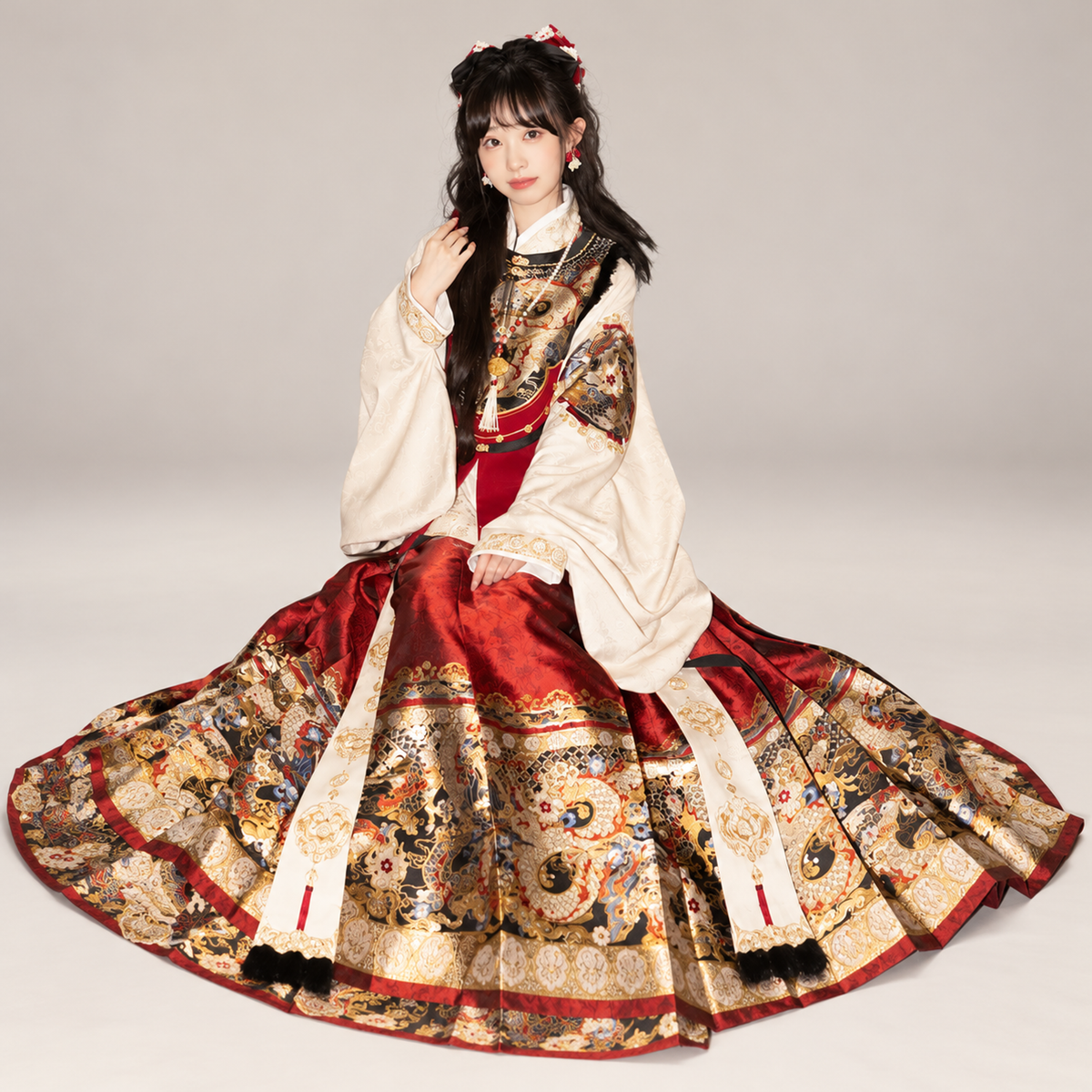 瑞龙启岁 Auspicious Dragon New Year Jacquard