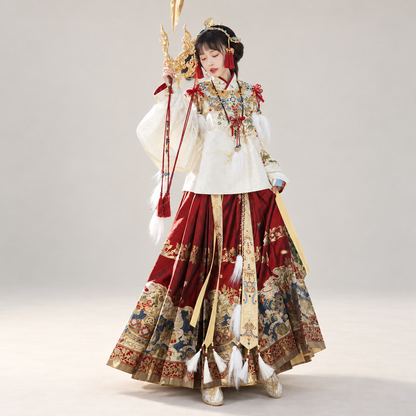 九曜金枝 Nine Golden Branches Ming-Style Brocade