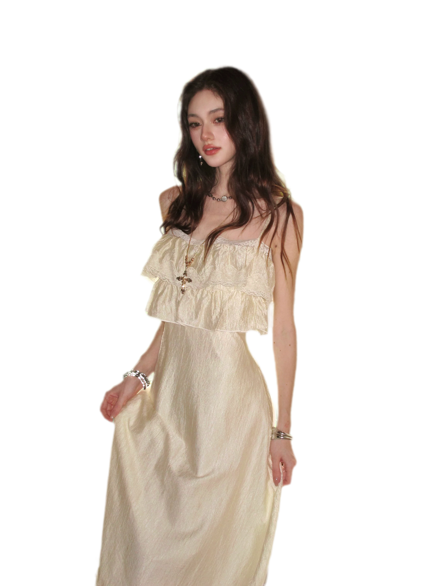 Lace Moonlight Maxi Dress