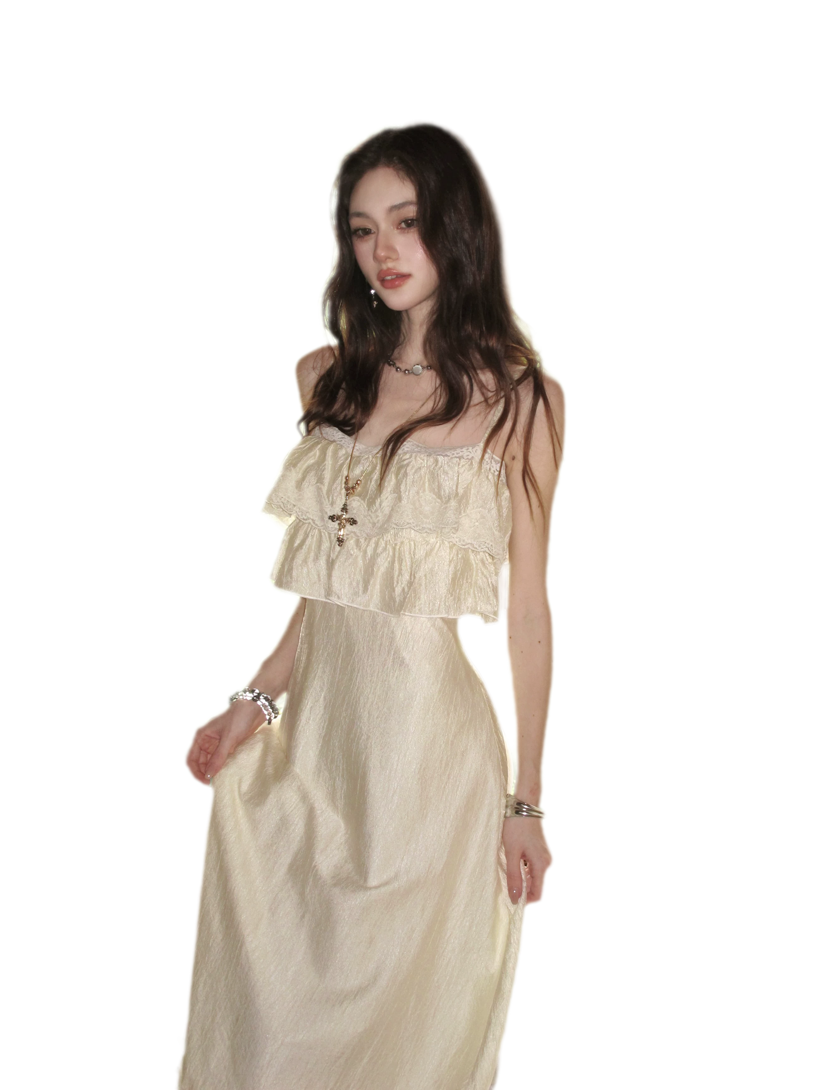 Lace Moonlight Maxi Dress