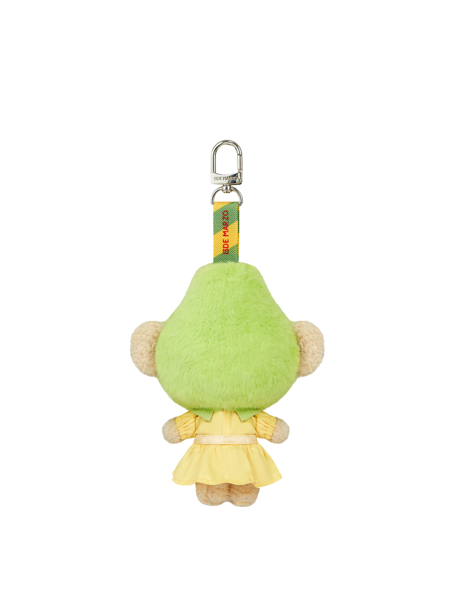 Plush Pear Fruit Keychain
