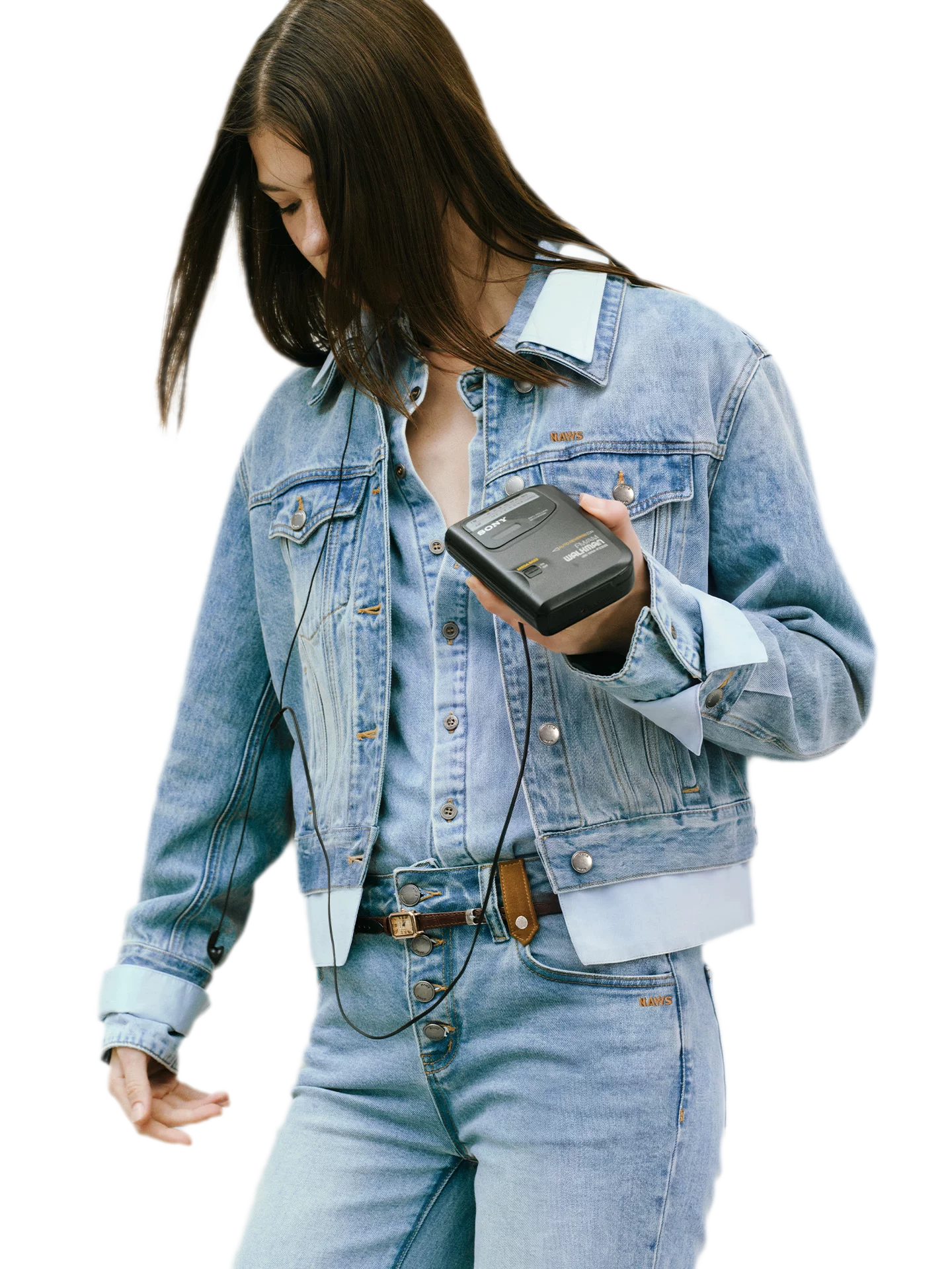 Washed Deconstructed Cropped Denim Jacket