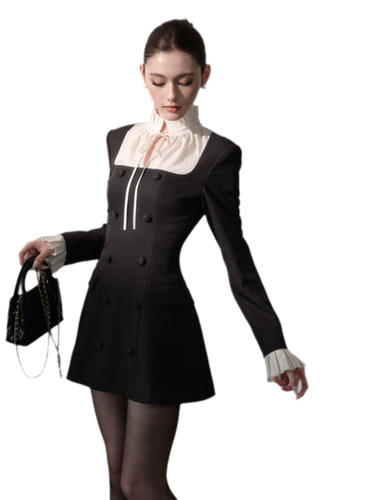 Tailored Hepburn Suit Dress