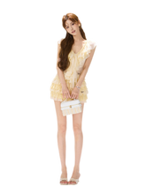 CYNR Lace Ruffle Mini Skirt – view 6
