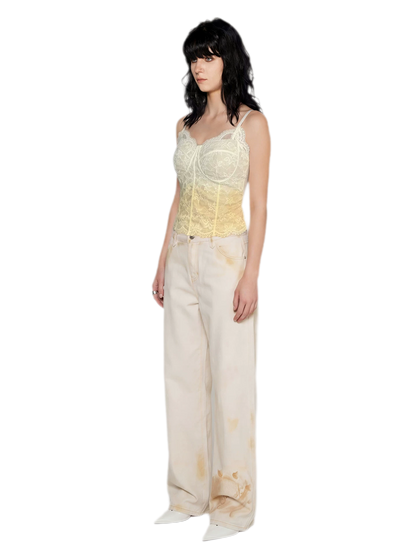 Lace Waist-Slim Cami