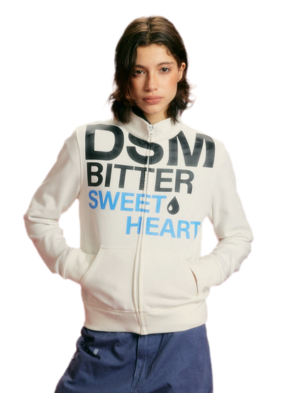 Terry Slim-Fit Stand-Collar Zip Sweatshirt