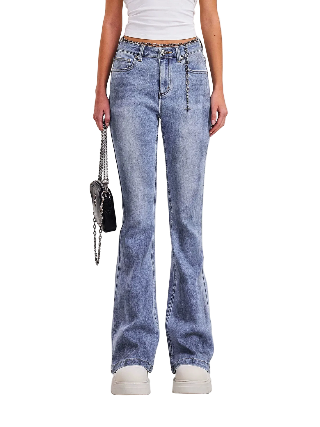 Classic Cross Storm Flare Jeans