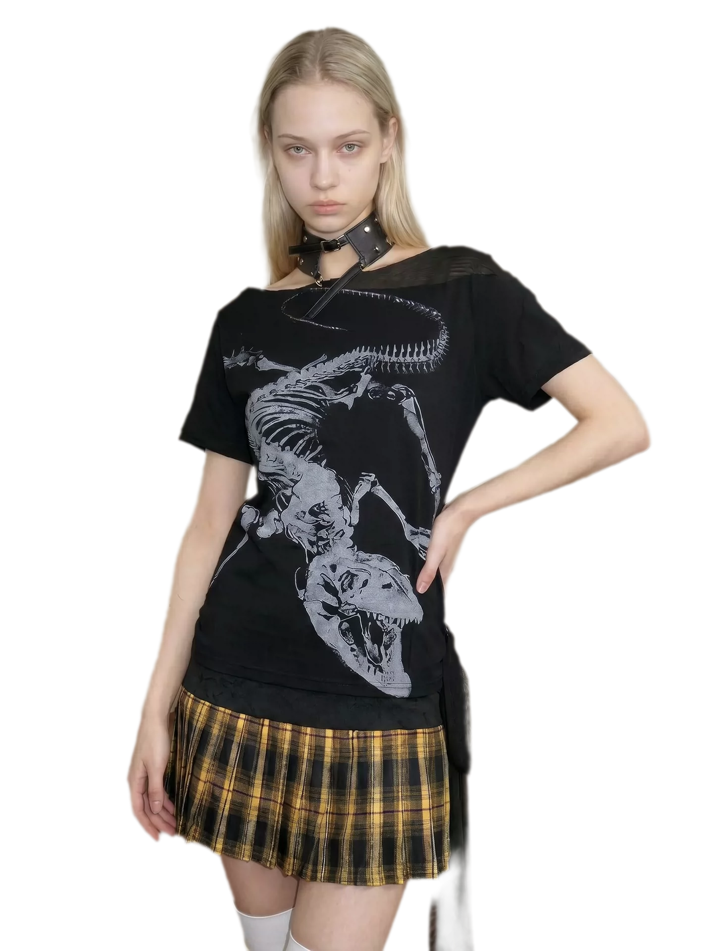 Graphic Fitted Short-Sleeve T-Shirt