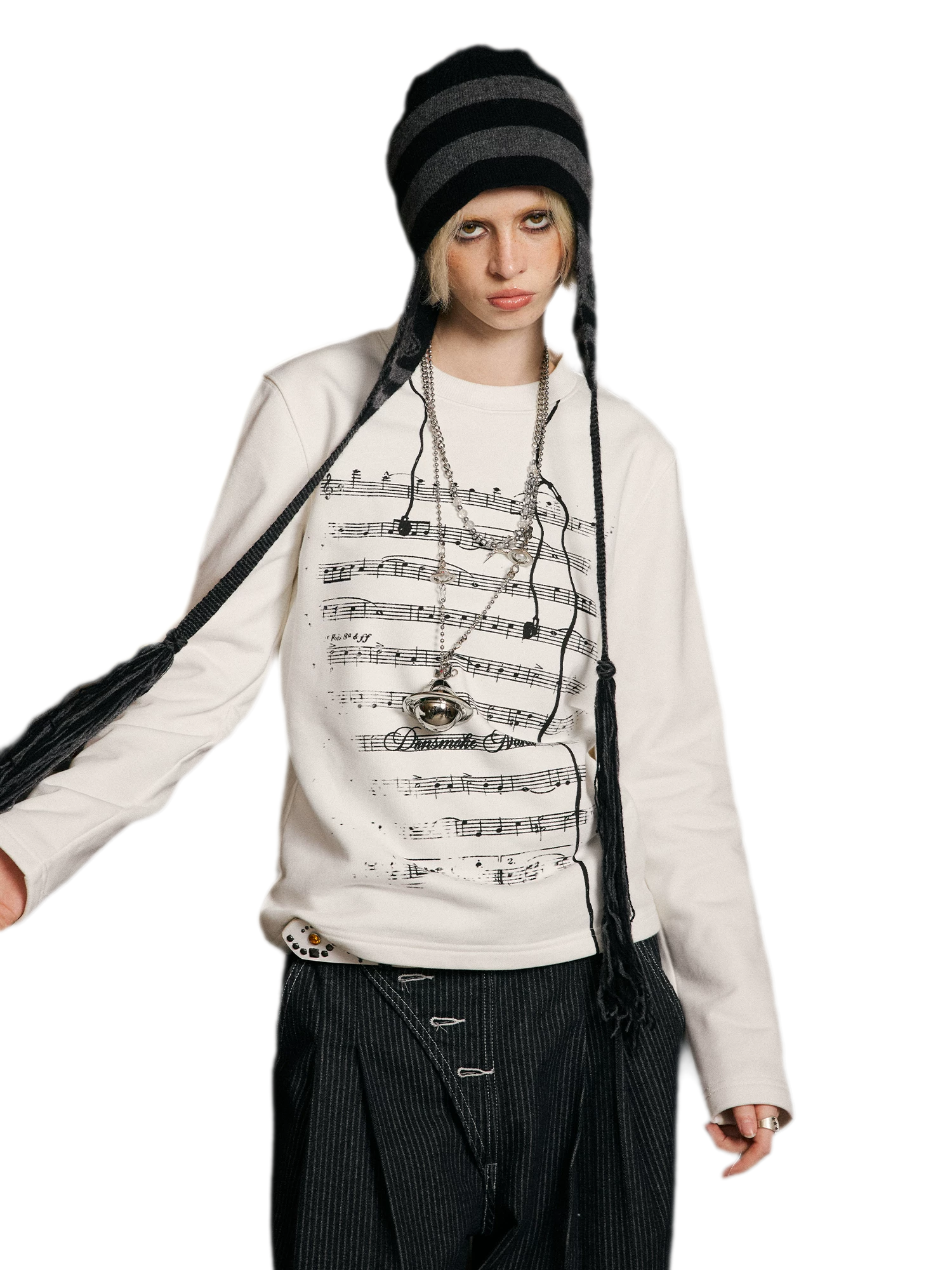 DSM X NANA Terry Graphic Pullover