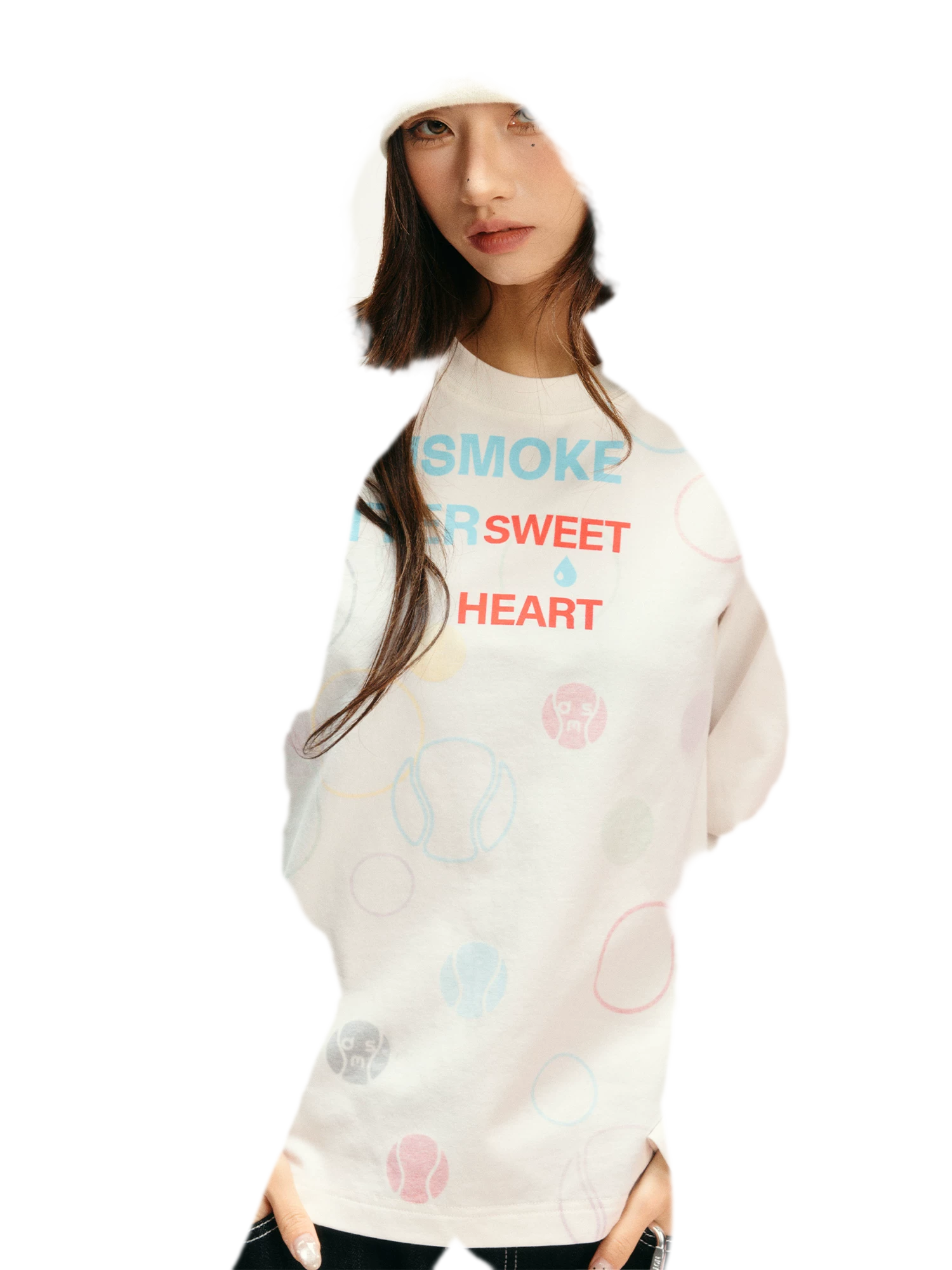 Sorona Polka-Dot Long-Sleeve T-Shirt