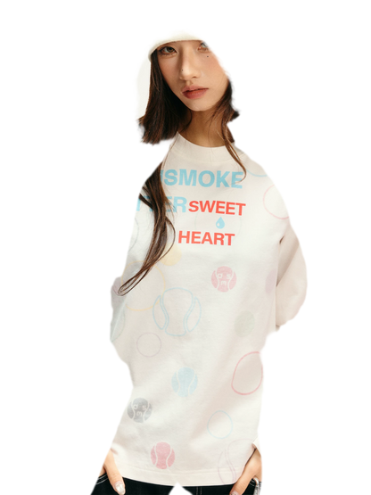 Sorona Polka-Dot Long-Sleeve T-Shirt