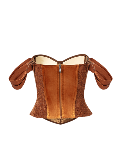 Amber Muse Lace Bustier