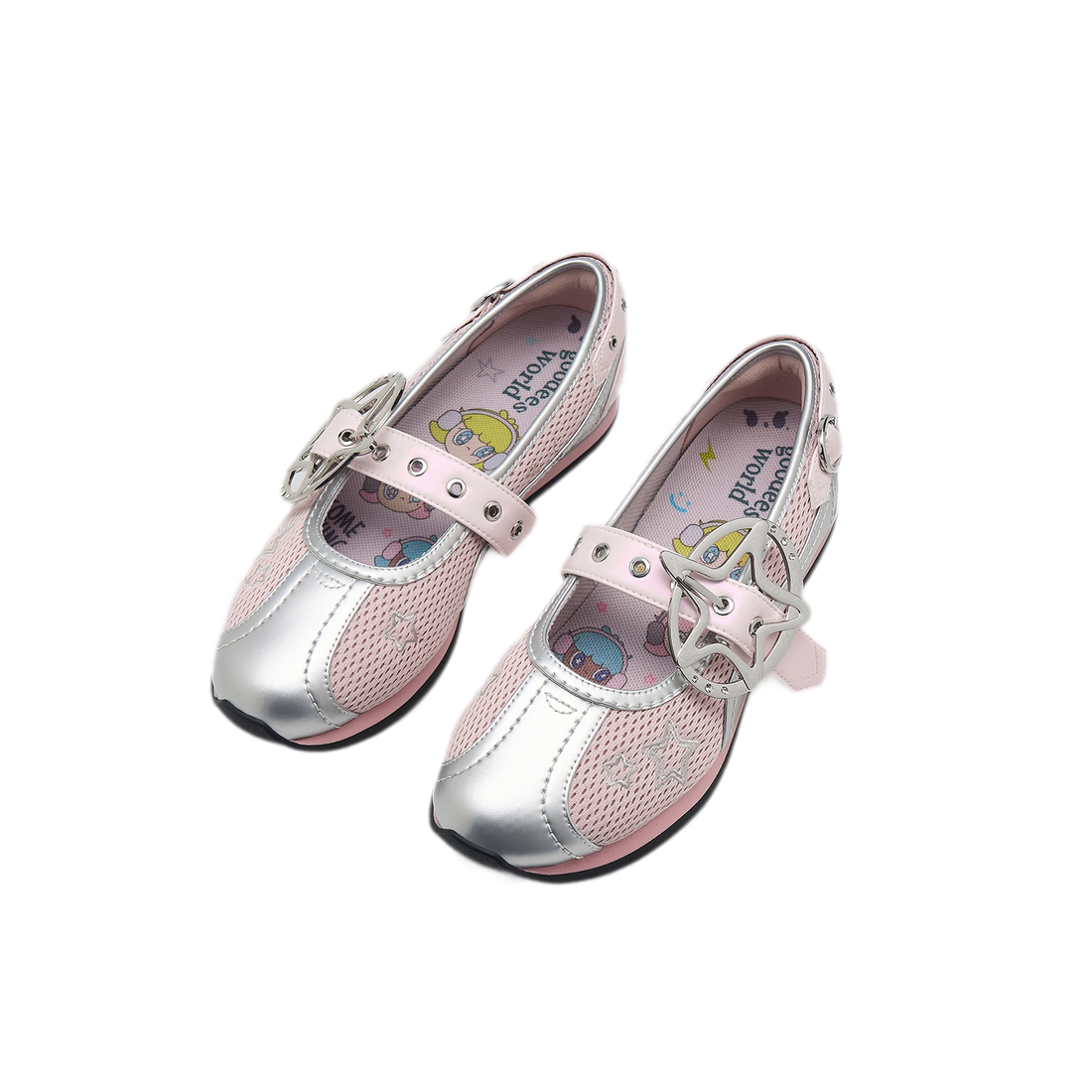 Star Buckle Mary Jane Shoes