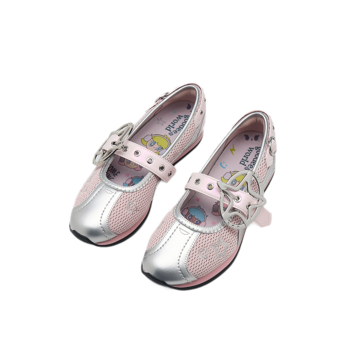 Star Buckle Mary Jane Shoes