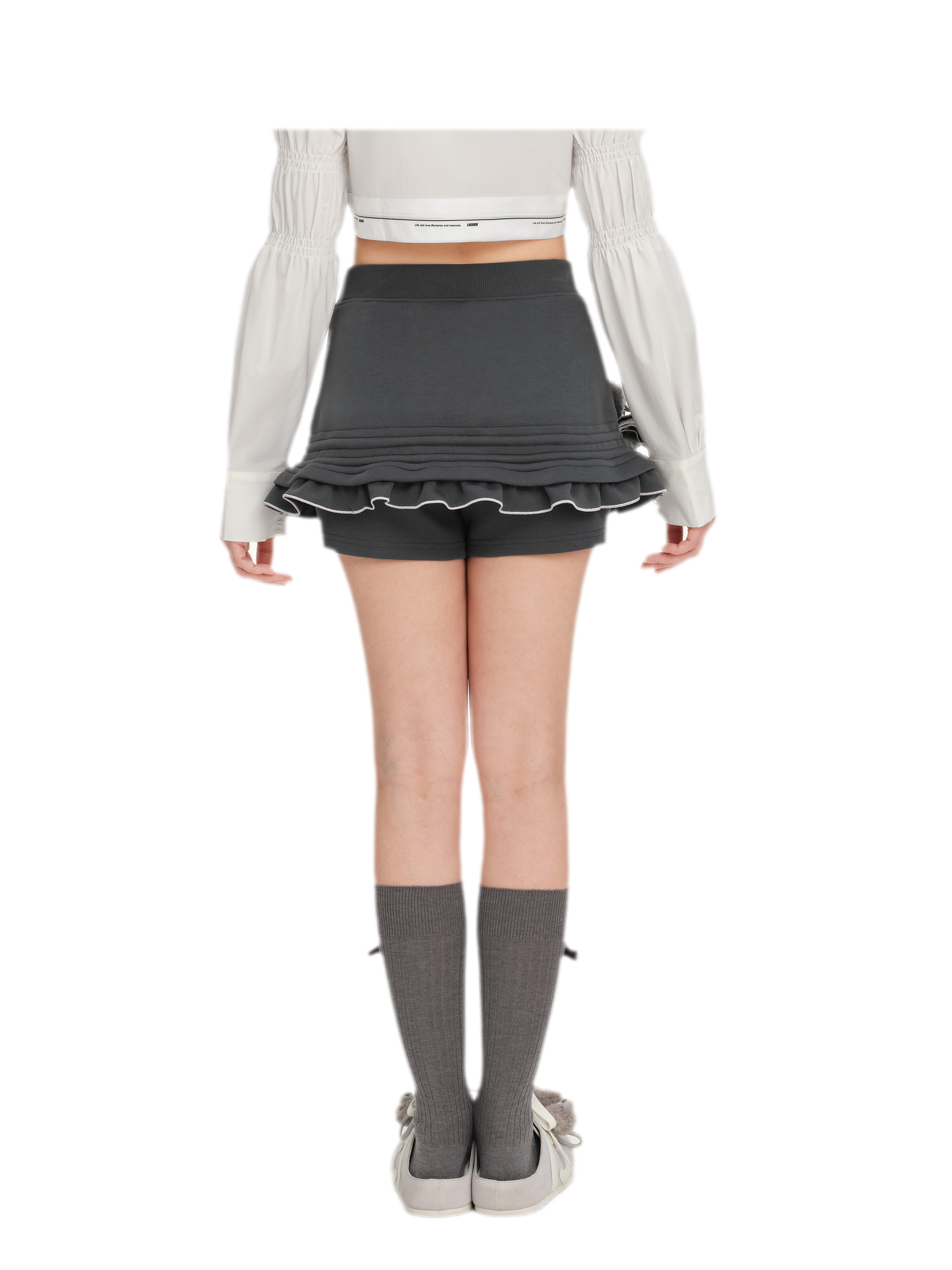 Two-piece Hoodie Skort