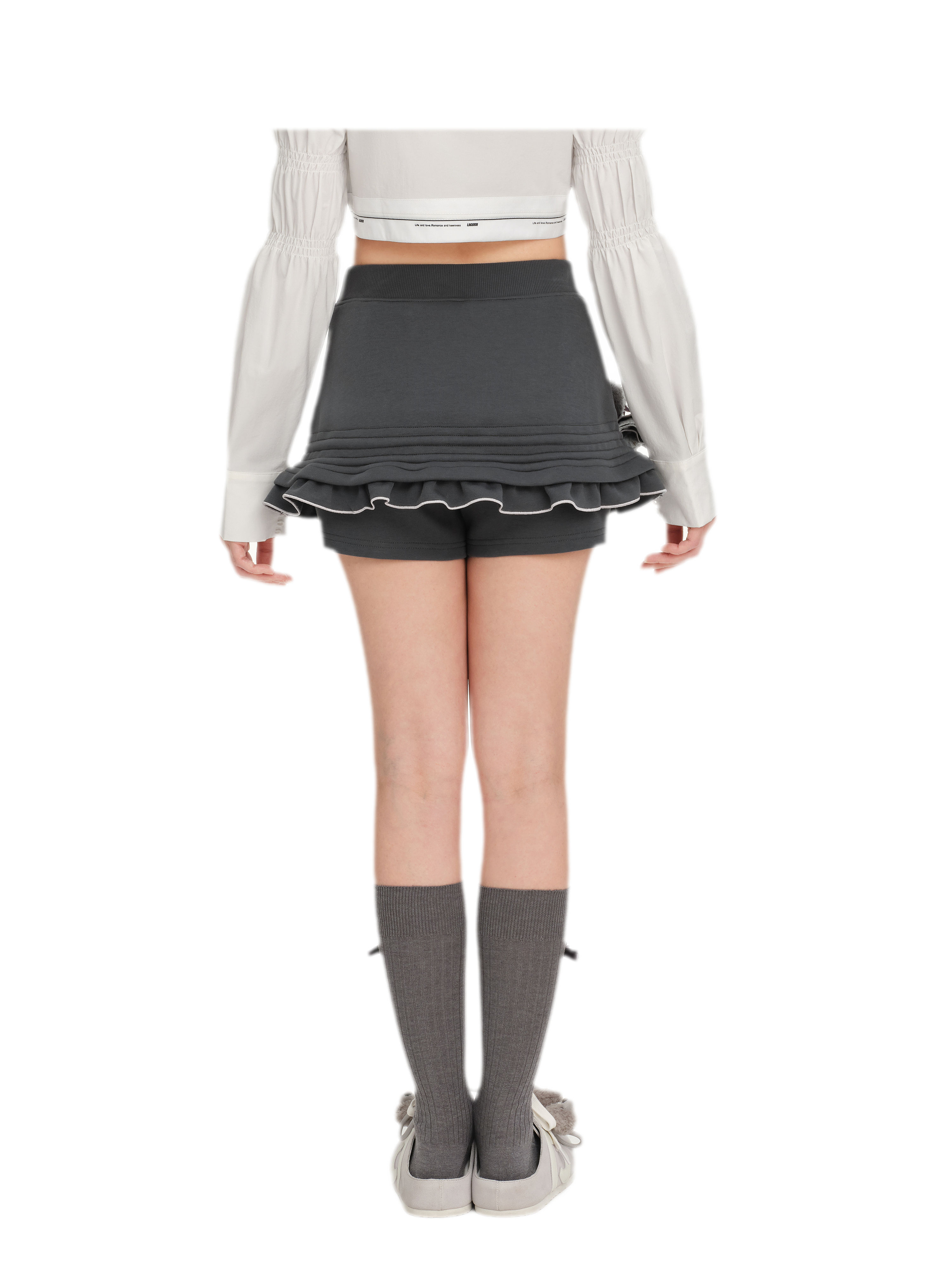 Two-piece Hoodie Skort